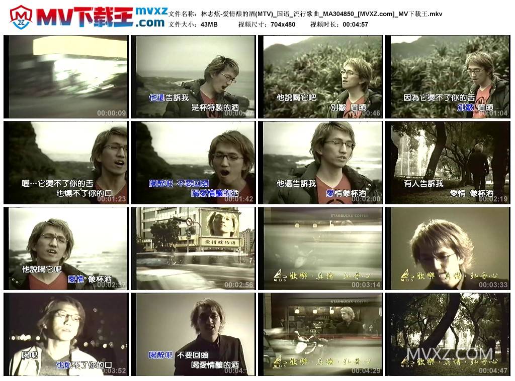 林志炫-爱情酿的酒(MTV)_国语_流行歌曲_MA304850